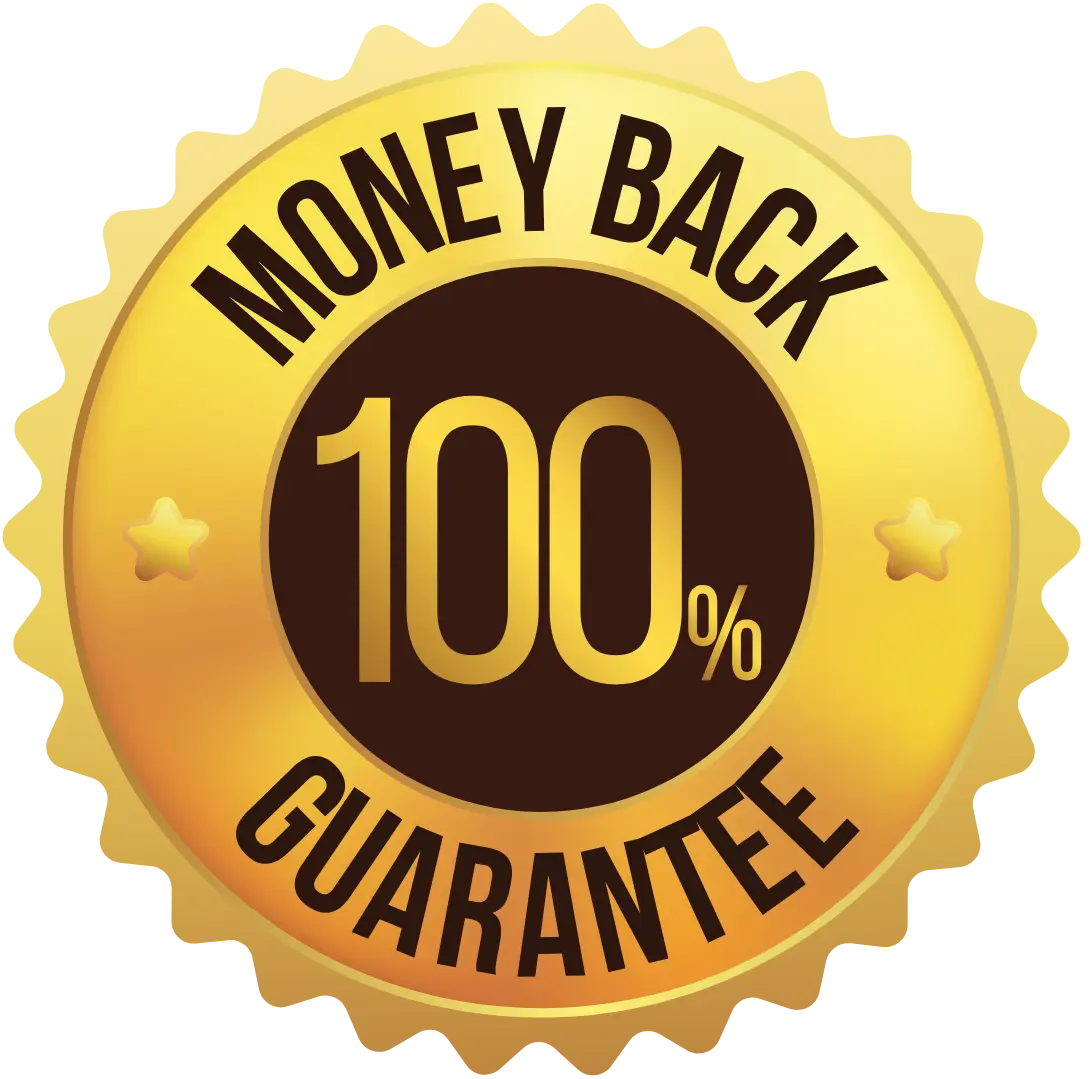 Gluco Armor guarantee badge